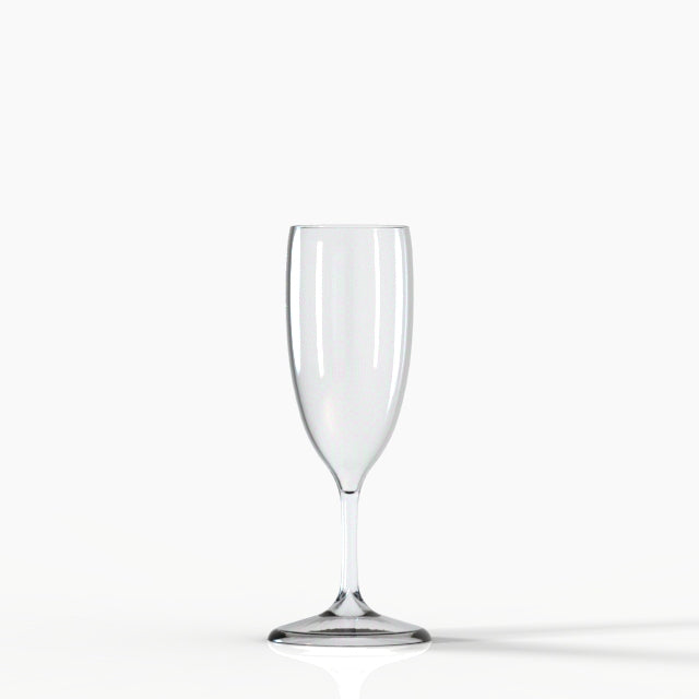 Pack de 6 Flûtes Incassables En Polycarbonate 10cl